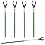 Oxbridge Telescopic 40-60cm Fishing Bankstick Adjustable Extending Rod Butt Rest