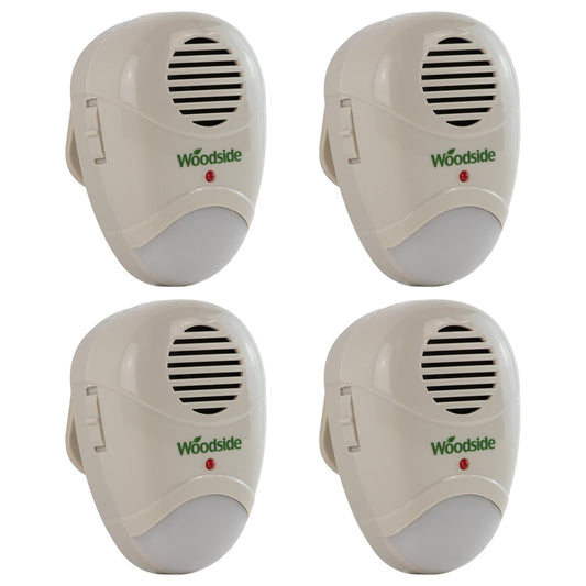 4 x Plug-In Mouse/Rat/Rodent Repeller Ultrasonic Repellent Pest Deterrent