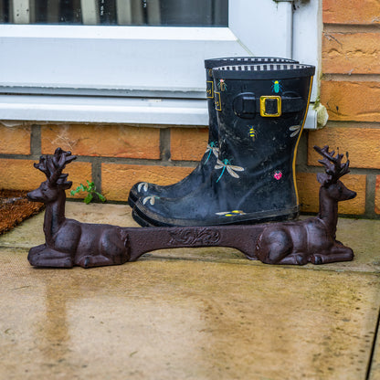 Woodside Cast Iron Deer Boot Scraper