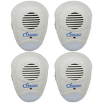 4 x Hausen Ultra Sonic Repellent Plug-In Rat/Mouse/Rodent Repeller Deterrent