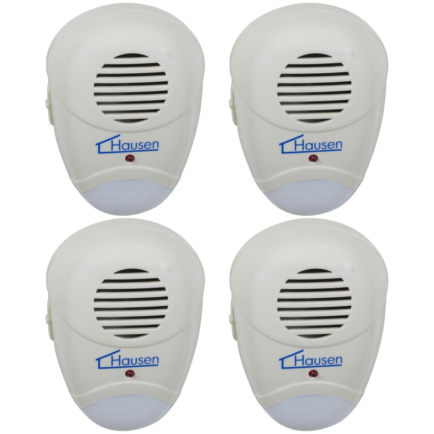 4 x Hausen Ultra Sonic Repellent Plug-In Rat/Mouse/Rodent Repeller Deterrent