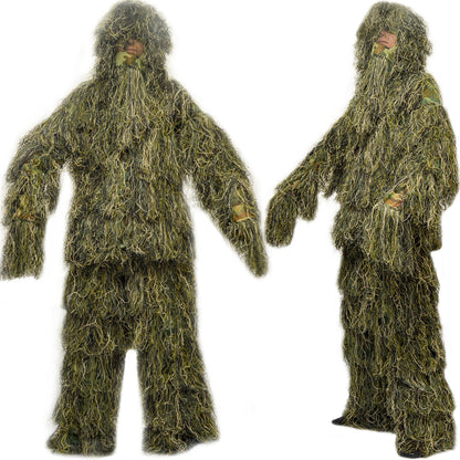 Nitehawk Adults Military 3D Woodland Camouflage Military Hunting Ghillie Suit