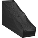 Woodside Black Waterproof Outdoor Large Protective Lawn Mower Cover