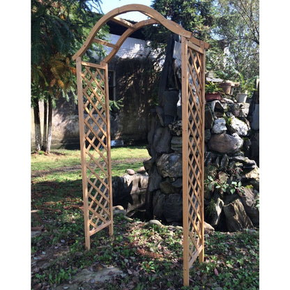 Woodside Keswick Wooden Trellis Garden Arch