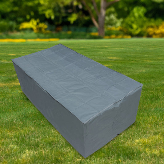 Oxbridge Grey Large Table Waterproof Outdoor Garden Furniture Cover