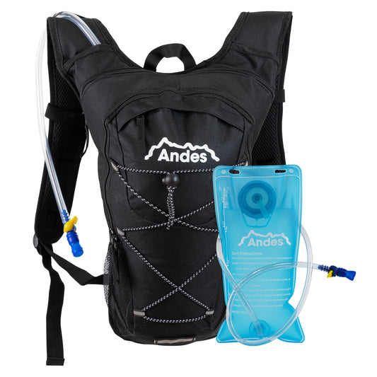 Andes 2 Litre Hydration Pack/Backpack Bag With Water Bladder For Running/Cycling