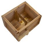 Woodside Hedgehog House & Natural Straw Bedding Kit – Complete Hedgehog Hibernation Shelter