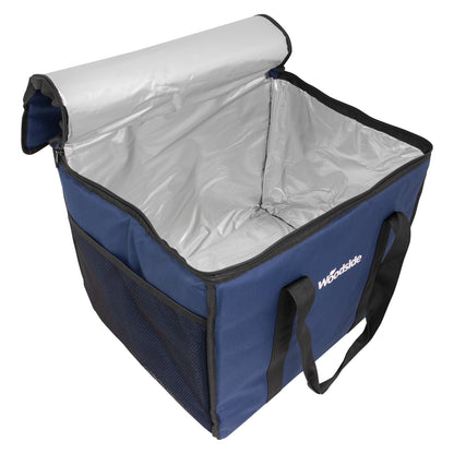 Woodside Extra Large 50L Insulated Cooler Bag For Hot/Cold Food & Drink Delivery