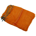 Woodside Orange Mesh Raschel Bags, Net Sacks for Fruit/Veg/Kindling Wood x 100