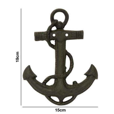 Woodside Cast Iron Anchor Wall Decoration