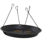 Woodside Bird Feeder Seed Catcher Large Hanging Tray Attachment 32cm, 4 Hooks – 2 Pack