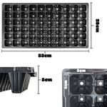 Woodside 60 Cell Root Trainer Seed Trays 6 Pack | Durable Reusable Seedling Growing & Propagation Trays