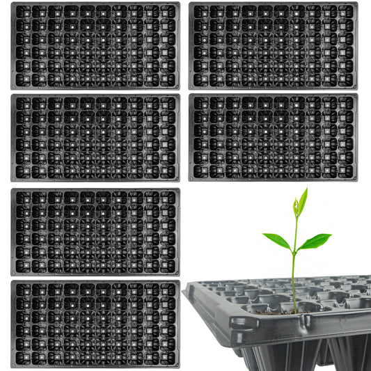 Woodside 60 Cell Root Trainer Seed Trays 6 Pack | Durable Reusable Seedling Growing & Propagation Trays