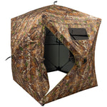 Nitehawk 2-3 Person Pop Up See Through 270 Degree Hunting Blind/Shooting Tent