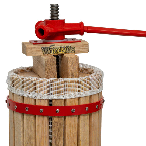 Woodside 6 Litre Fruit Press Apple Cider Grape Wine Making Tool