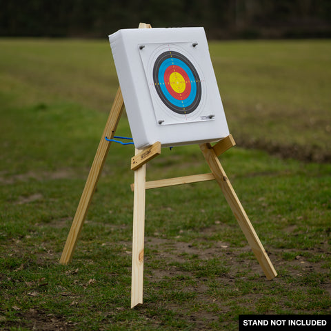 Nitehawk 60x60cm Archery Self Healing Foam Target Board + 20 Paper Faces