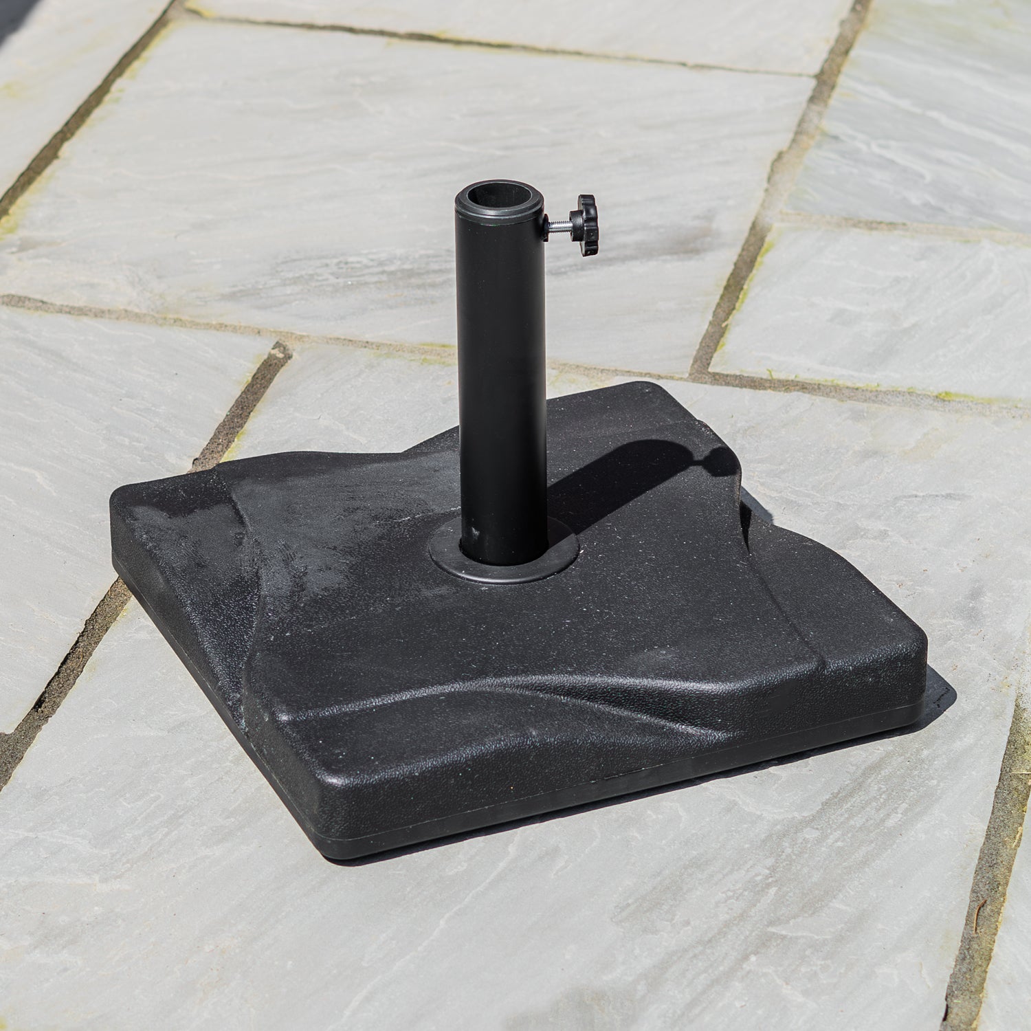 Woodside Boyton 20kg Universal Square Garden Patio Parasol Umbrella Base Weight