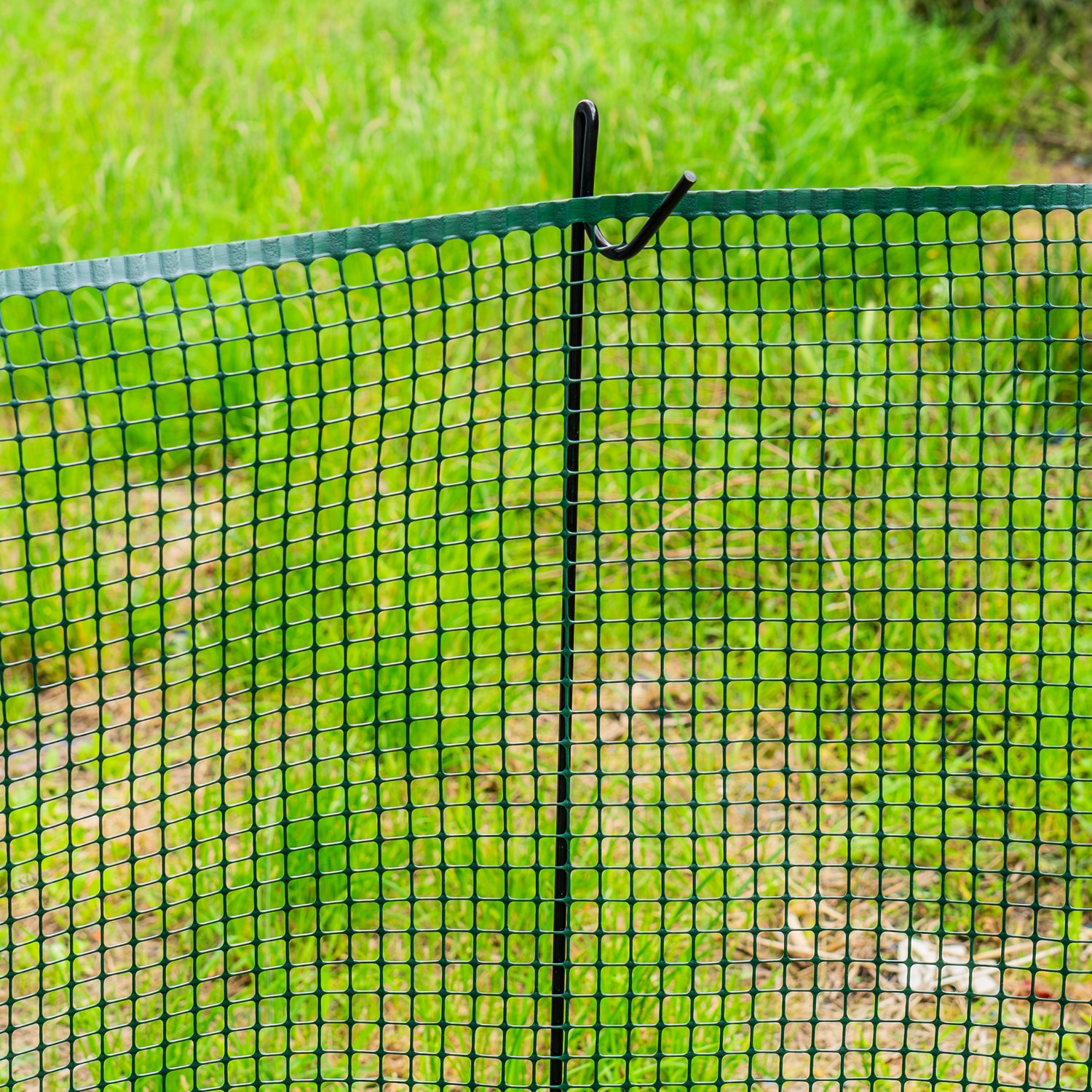 Woodside Plastic Mesh Garden Barrier Safety Protection Fencing 1m x 10m