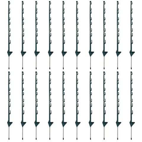 Woodside 4ft Tall Electric Fencing Fence Posts Horse Paddock Stakes Poles