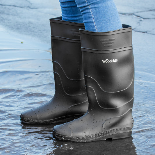 Woodside Waterproof Wellington Garden Muck Field Boots Mens & Ladies Wellies