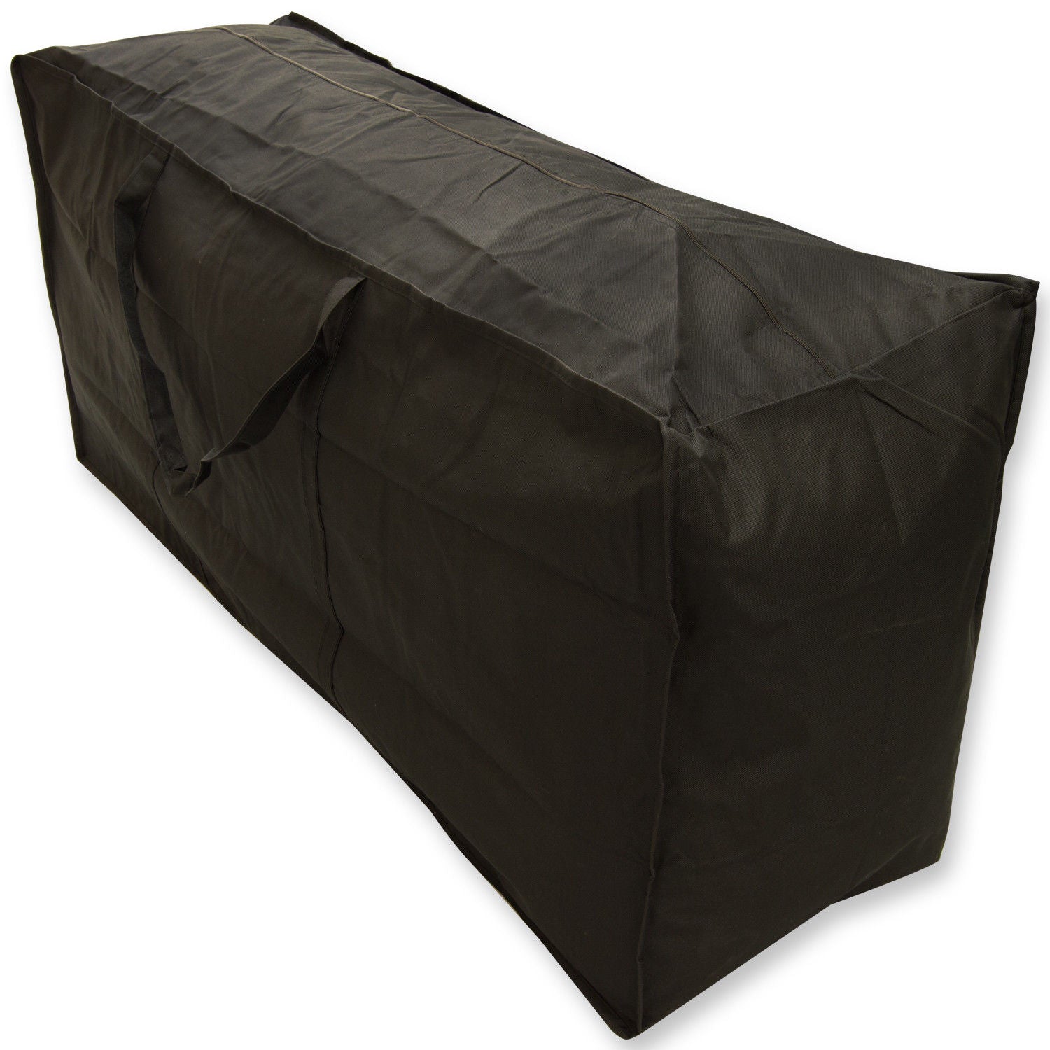 Woodside Garden Furniture Cushion Storage Bag Black Heavy Duty