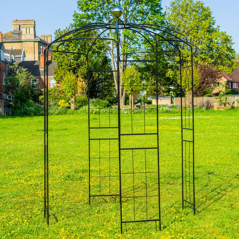 Woodside Santon Metal Garden Birdcage Pergola