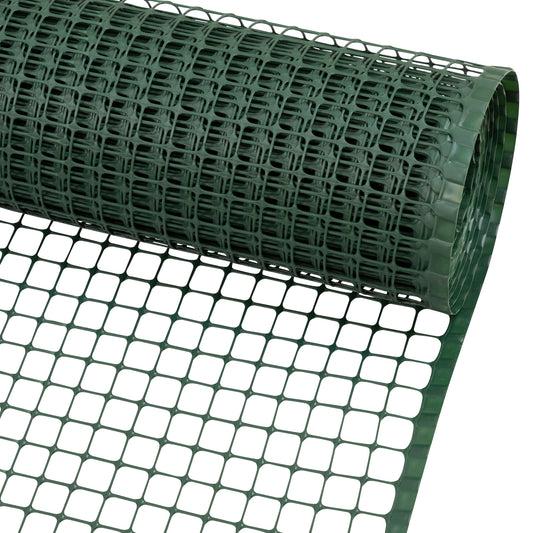 Woodside Plastic Mesh Garden Barrier Safety Protection Fencing 1m x 10m