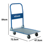 Woodside 150kg Folding Platform Flat Bed Trolley Truck Heavy Duty Sack Transport