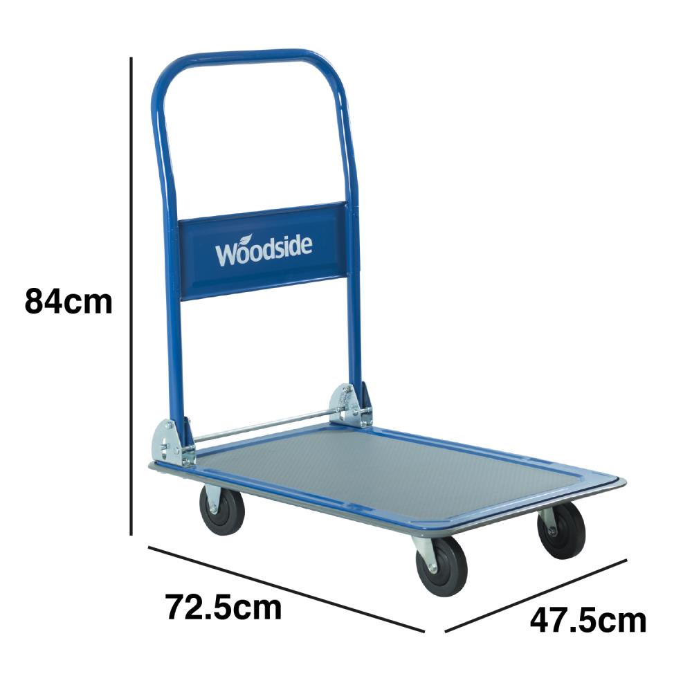 Woodside 150kg Folding Platform Flat Bed Trolley Truck Heavy Duty Sack Transport