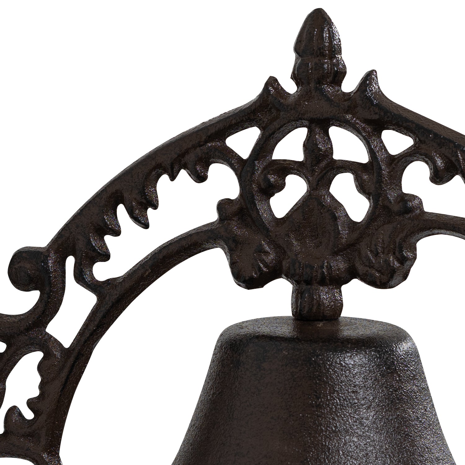 Woodside Cast Iron Wall Mounted Doorbell Vintage/Antique Design for Garden & Home