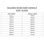 Hausen Kitchen Cupboard/Draw/Cabinet/Unit Stainless Steel Boss Bar Handles