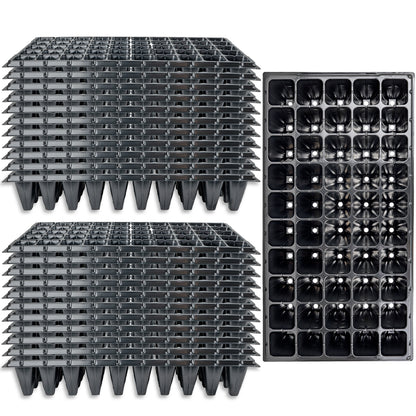 Woodside 50 Cell Root Trainer Seed Trays 24 Pack | Durable Reusable Seedling Growing & Propagation Trays