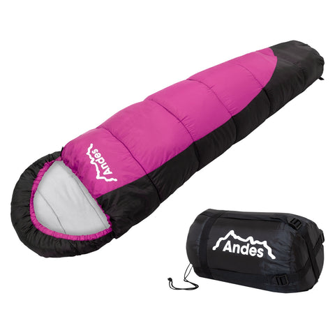 Andes Pichu 300 Childrens/Kids Boys Girls 2-3 Season Camping Sleeping Bag