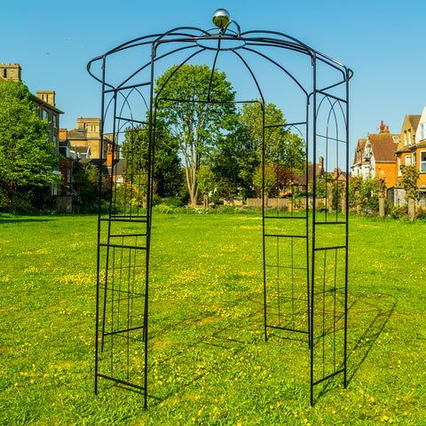 Woodside Santon Metal Garden Birdcage Pergola