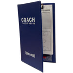 Wollowo A4 Magnetic Football Coaching Board/Tactics Folder With Pen & Paper