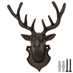 Woodside Cast Iron Wall Mounted Deer/Stag/Reindeer Head Decoration Sculpture