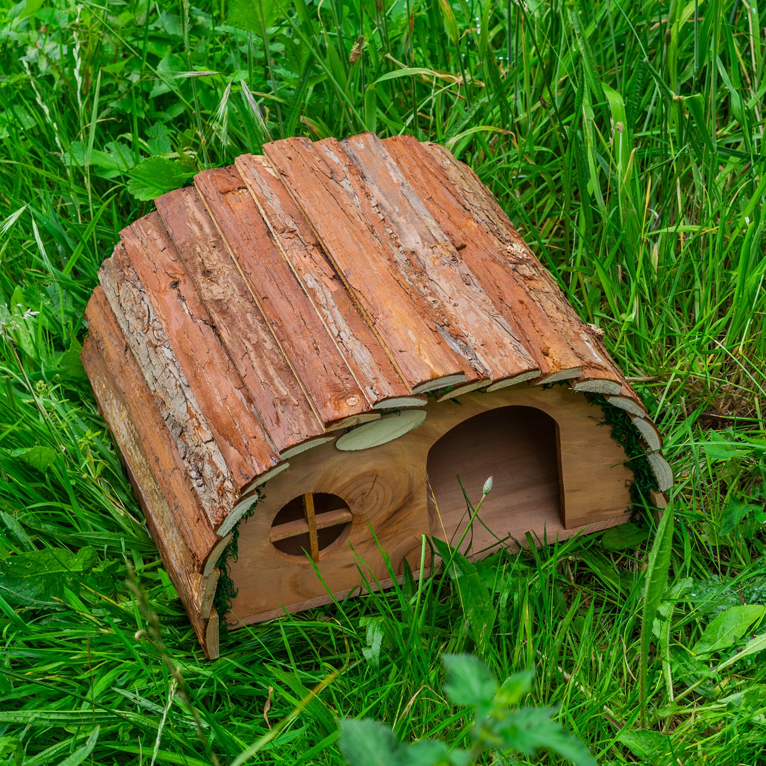 Woodside Wooden Hedgehog & Guinea Pig House, Outdoor Hibernation/Habitat Shelter