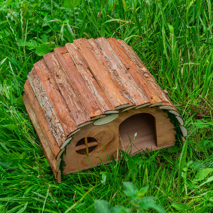 Woodside Wooden Hedgehog & Guinea Pig House, Outdoor Hibernation/Habitat Shelter