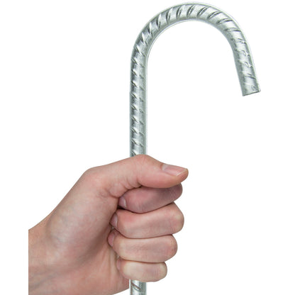 Pack of 16 Woodside Galvanised Heavy Duty Metal Ground Stakes Tent/Gazebo Pegs