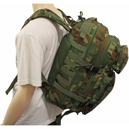 40L MOLLE Assault Pack Backpack/Rucksack Military Cadet Army Bag Nitehawk