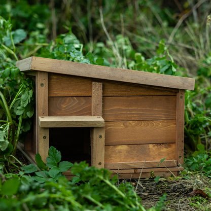 Woodside Hedgehog House & Hibernation Shelter, Predator Proof Outdoor Habitat Box