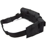 Nitehawk Black Police/Security Heavy Duty Patrol Belt With Pouches