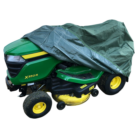 Woodside Green Outdoor Ride On Lawn Mower Waterproof Protective Cover