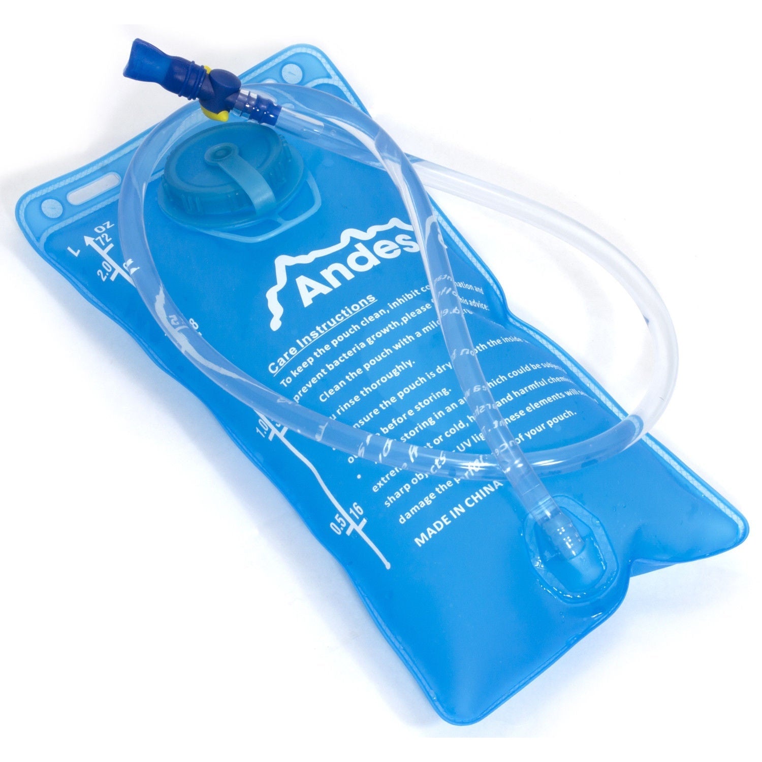 2 Litre Hydration Bladder/Pack Water Reservoir Pouch For Hiking/Cycling By Andes