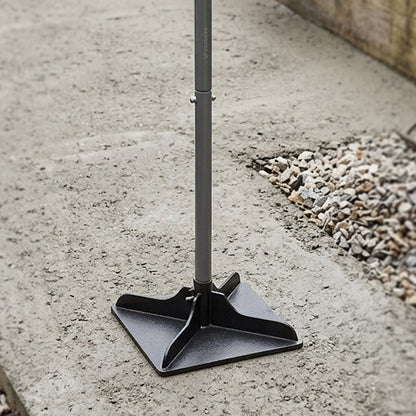 Woodside Heavy Duty Reinforced Steel Ground Tamper | Professional Soil & Gravel Compactor