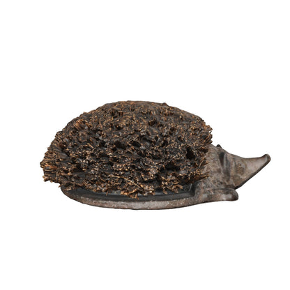 Woodside Cast Iron Hedgehog Boot Brush & Scraper