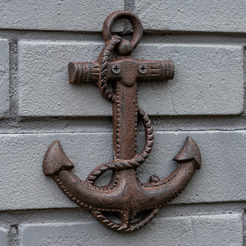 Woodside Cast Iron Anchor Wall Decoration