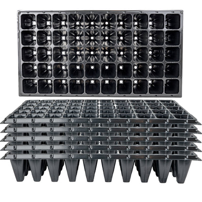 Woodside 50 Cell Root Trainer Seed Trays 6 Pack | Durable Reusable Seedling Growing & Propagation Trays