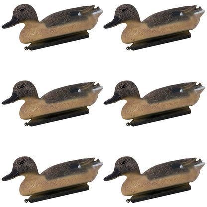 Nitehawk 6 x Floating 14" Hunting Shooting Female Duck Decoy