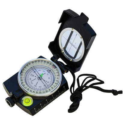 Andes Military Hiking Navigation Compass for Orienteering, Waterproof with Case